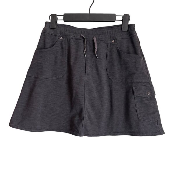 Kuhl Skort Womens Size Small Dark Gray Mova Mini Skirt A-Line Supersoft Stretch - Picture 1 of 10